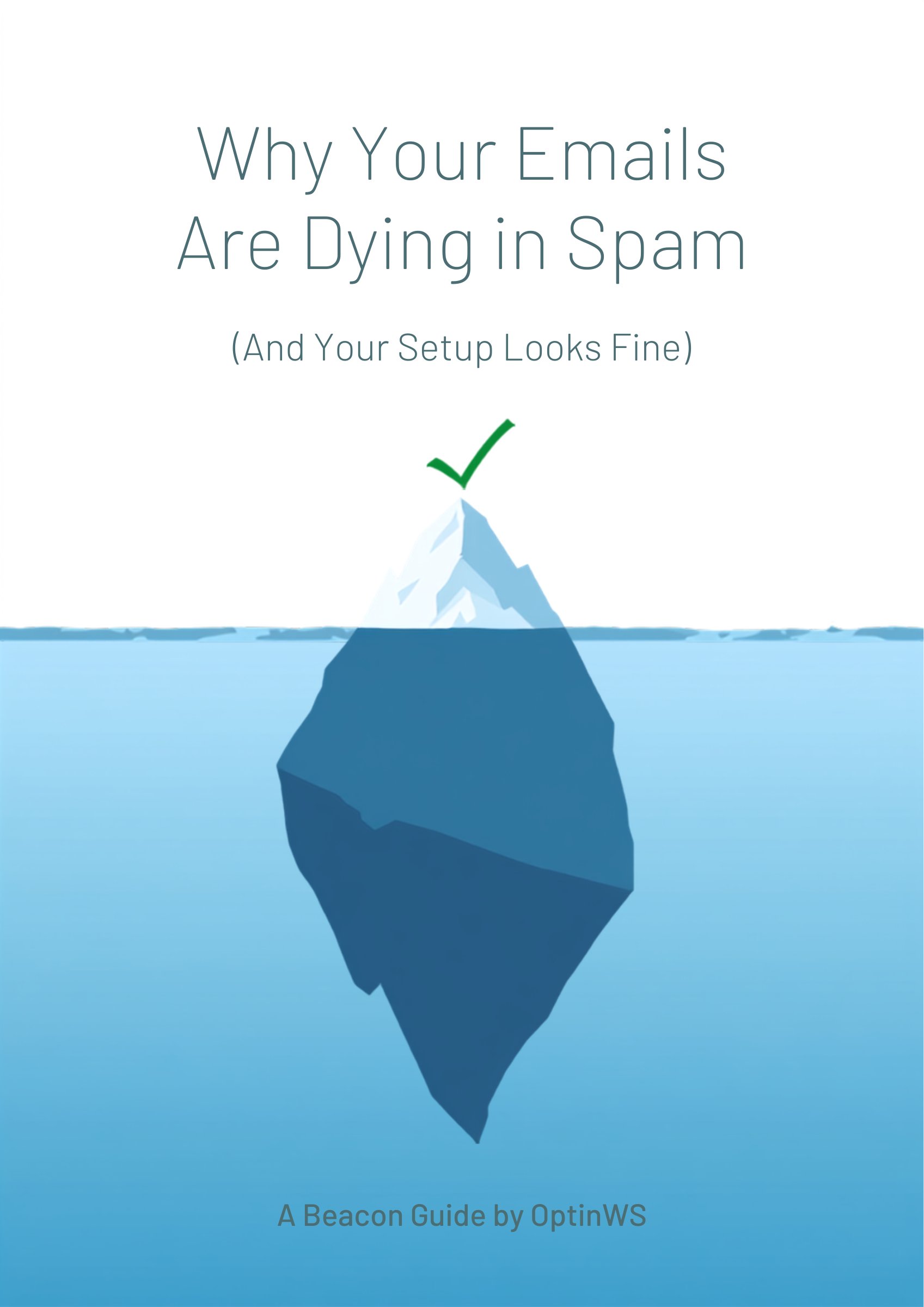Why Your Emails Are Dying in Spam — ebook cover